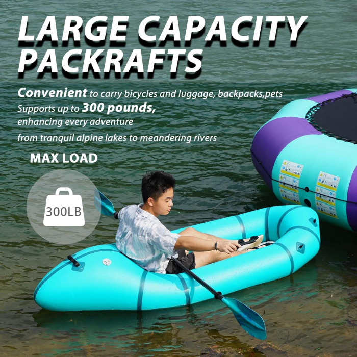 Maelstrom 235 PVC Packraft [Teal]